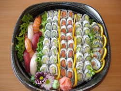 sushi boy teriyaki chiken party tray